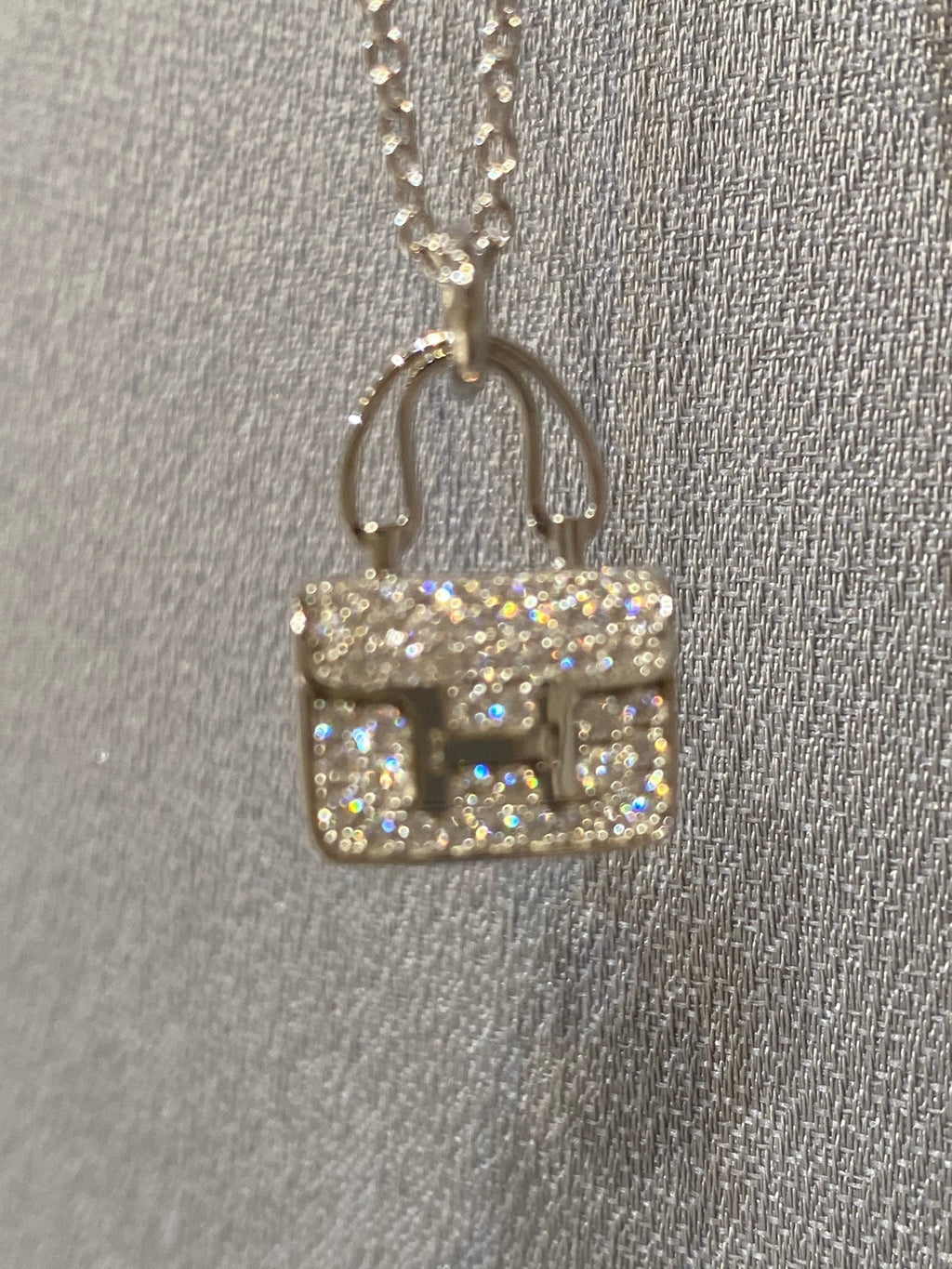 [Imperial] CONSTANCE PEDANT DIAMOND NECKLACE