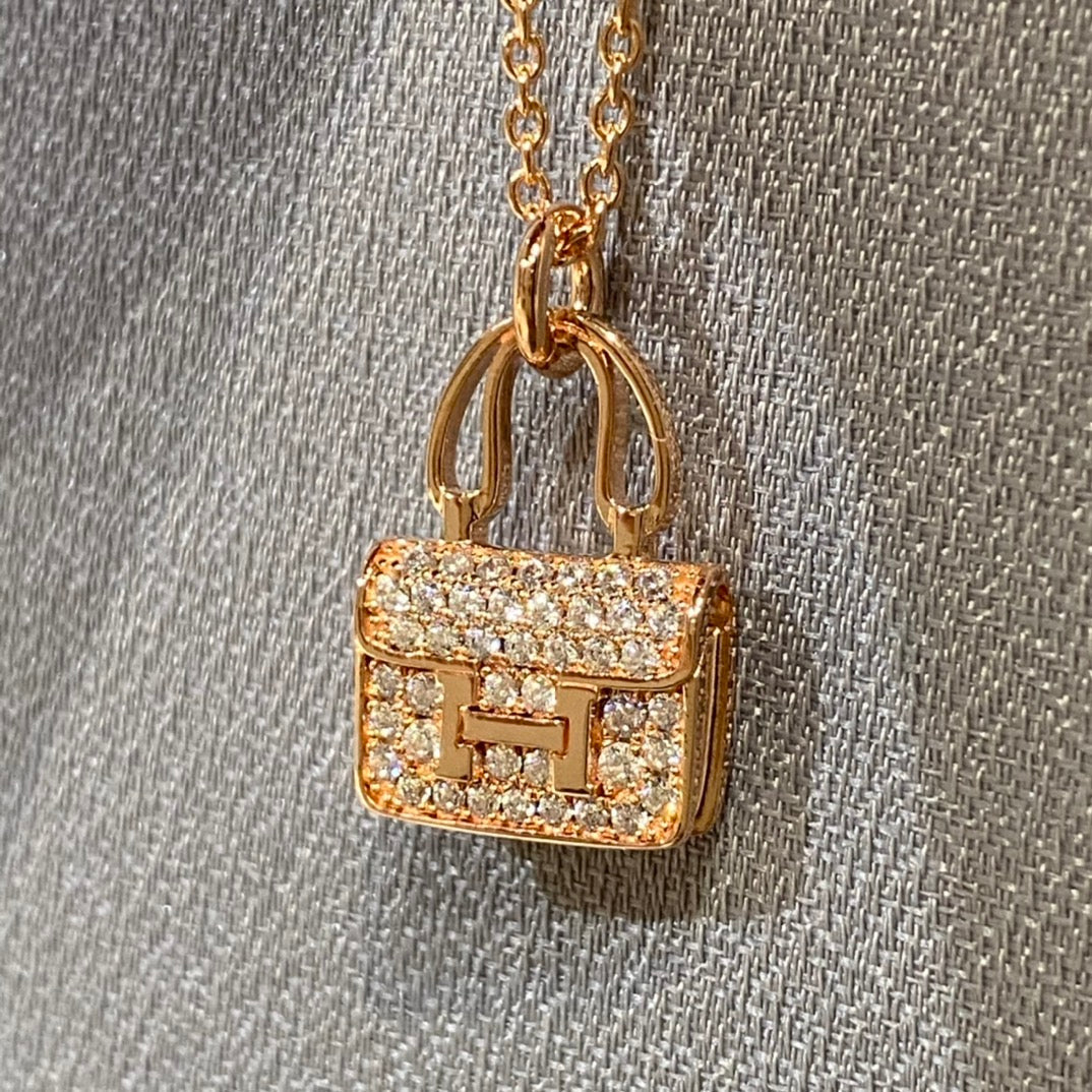[Imperial] CONSTANCE PEDANT DIAMOND NECKLACE