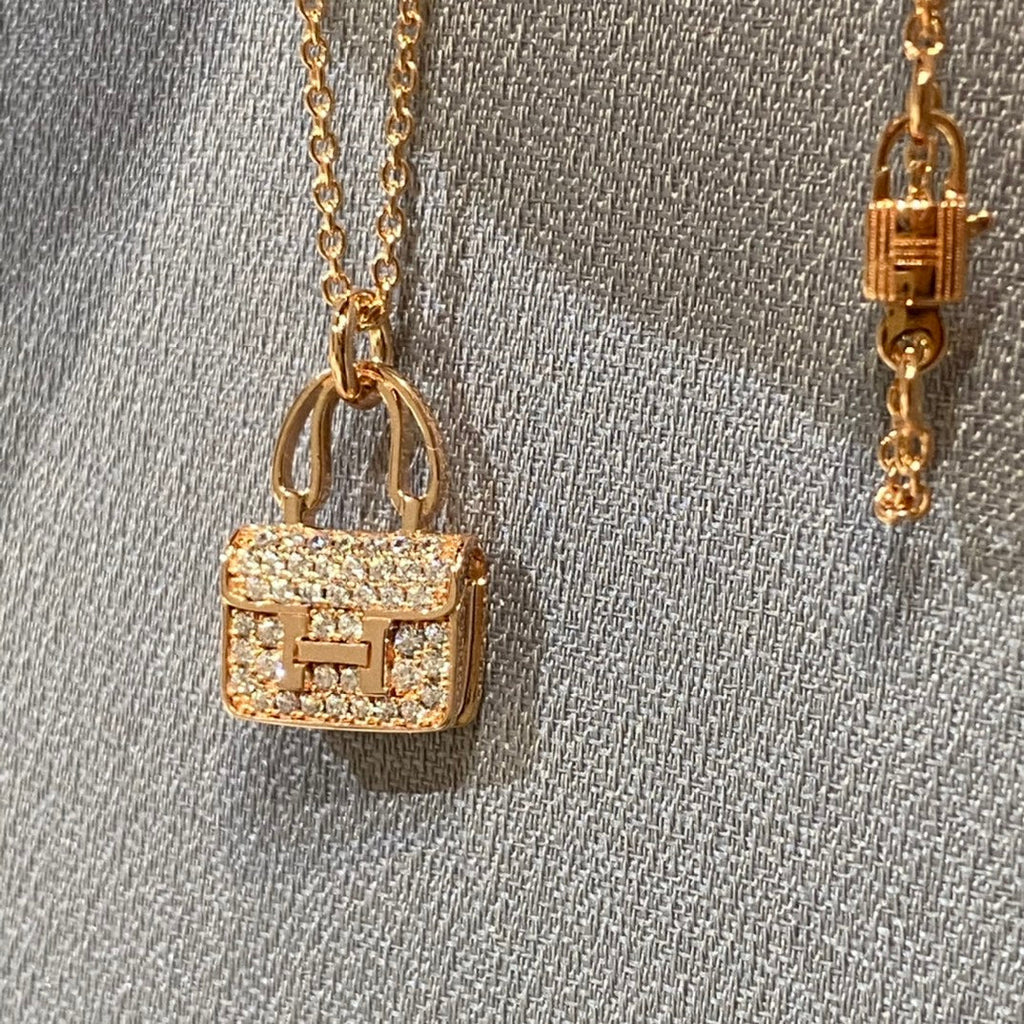 [Imperial] CONSTANCE PEDANT DIAMOND NECKLACE