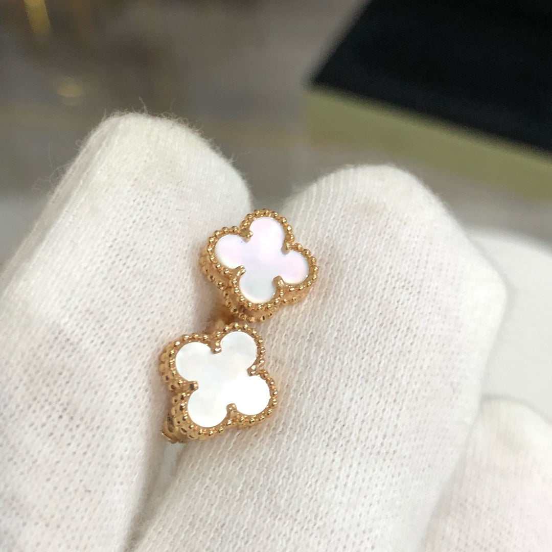 [Imperial] CLOVER MINI GOLD EARRINGS