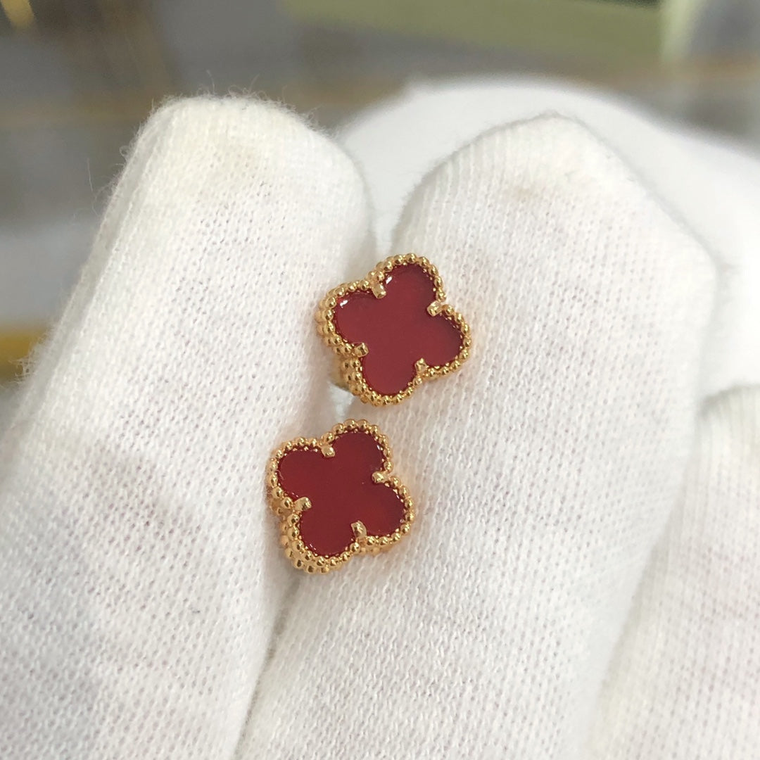 [Imperial] CLOVER MINI GOLD EARRINGS