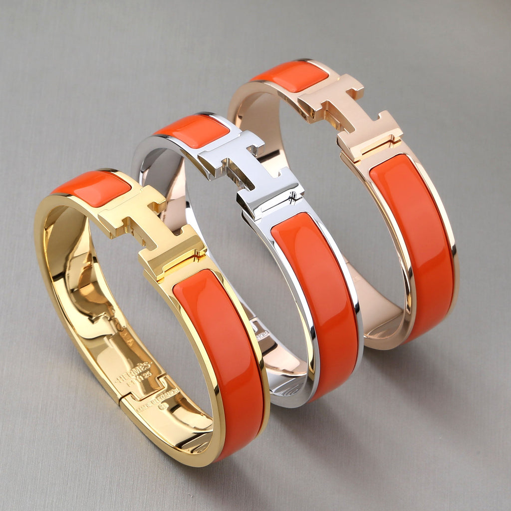 [Imperial] H ORANGE BRACELET