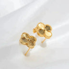 [Imperial] CLOVER MEDIUM 1 MOTIFS LASER EARRINGS