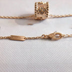 [Imperial] PERLEE PEDANT NECKLACE GOLD / ROSE GOLD