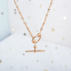 [Imperial] ECHAPPEE NECKLACE PINK GOLD