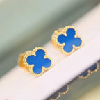 [Imperial] CLOVER MINI 9.5MM TURQUOISE EARRINGS
