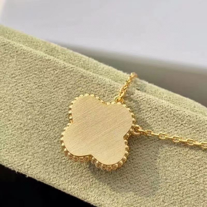[Imperial] CLOVER 15MM DIAMOND TURQUOISE NECKLACE