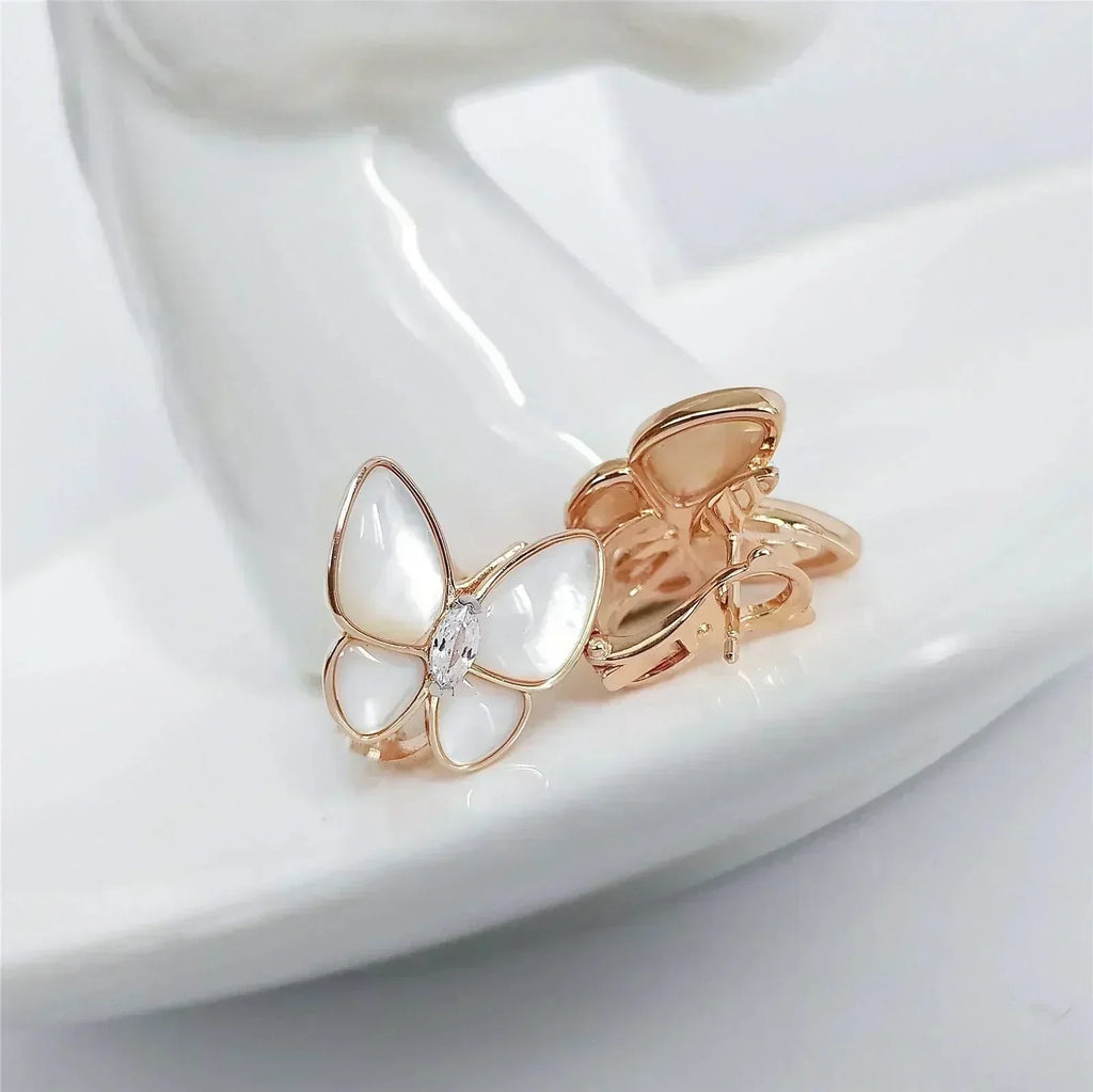 [Imperial] BUTTERFLY MOP DIAMOND EARRINGS