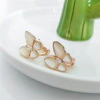 [Imperial] BUTTERFLY MOP DIAMOND EARRINGS