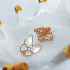 [Imperial] BUTTERFLY MOP DIAMOND EARRINGS