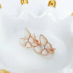 [Imperial] BUTTERFLY MOP DIAMOND EARRINGS