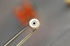 [Imperial] MINI POP H EARRINGS ORANGE