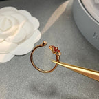 [Imperial] STAR 1 DIAMOND OPEN RING