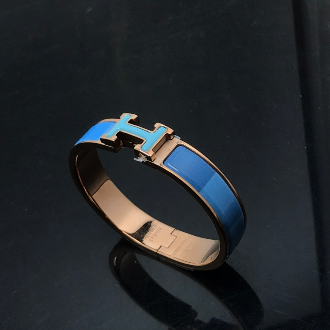 [Imperial] H BRACELET BLUE RAINBOW CERAMIC