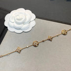 [Imperial] STAR AND SUN 4 MOTIFS GOLD DIAMONDS BRACELET