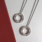 [Imperial] LOVE NECKLACE ADJUSTABLE SILVER