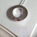 [Imperial] LOVE NECKLACE ADJUSTABLE SILVER