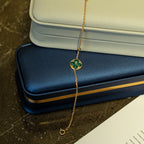 [Imperial] SUN MALACHITE 1 DIAMOND PINK GOLD BRACELET