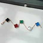 [Imperial]New CLOVER 5 MOTIFS MULTICOLOR BRACELET