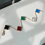 [Imperial]New CLOVER 5 MOTIFS MULTICOLOR BRACELET