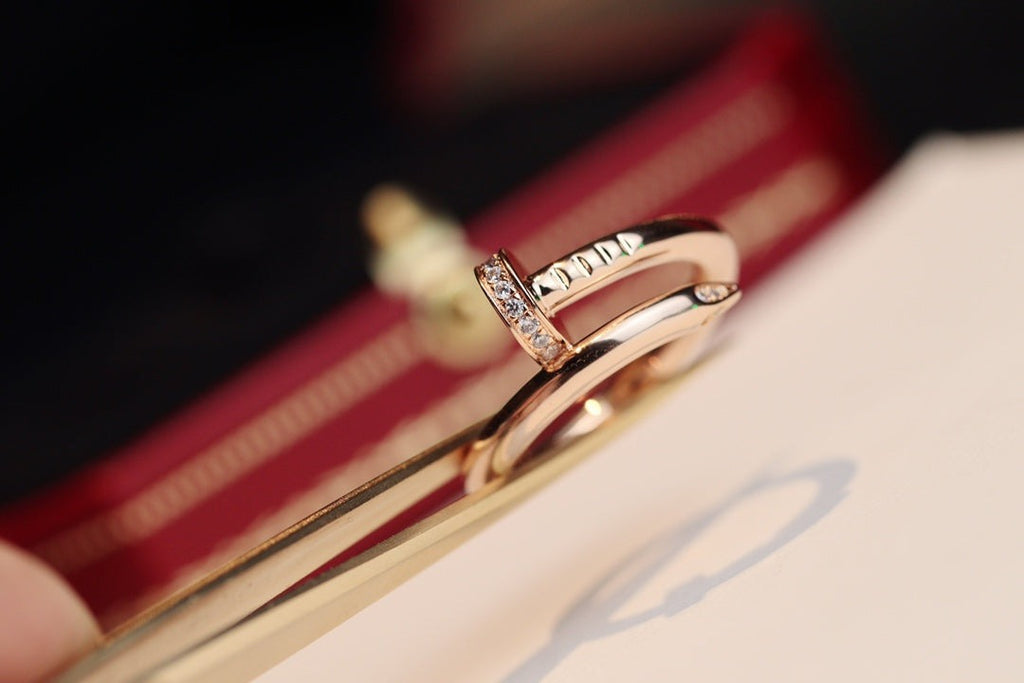 [Imperial] JUSTE RING 2.65MM PINK GOLD DIAMOND