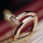 [Imperial] JUSTE RING 2.65MM PINK GOLD DIAMOND