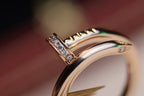 [Imperial] JUSTE RING 2.65MM PINK GOLD DIAMOND