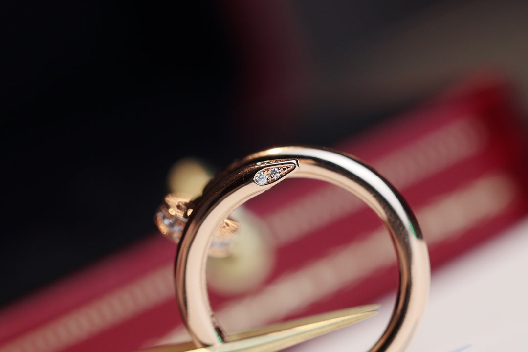 [Imperial] JUSTE RING 2.65MM PINK GOLD DIAMOND