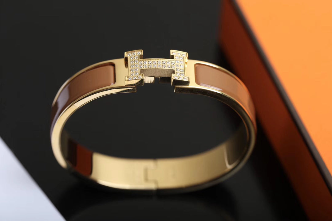 [Imperial] H BRACELET GOLD DIAMOND