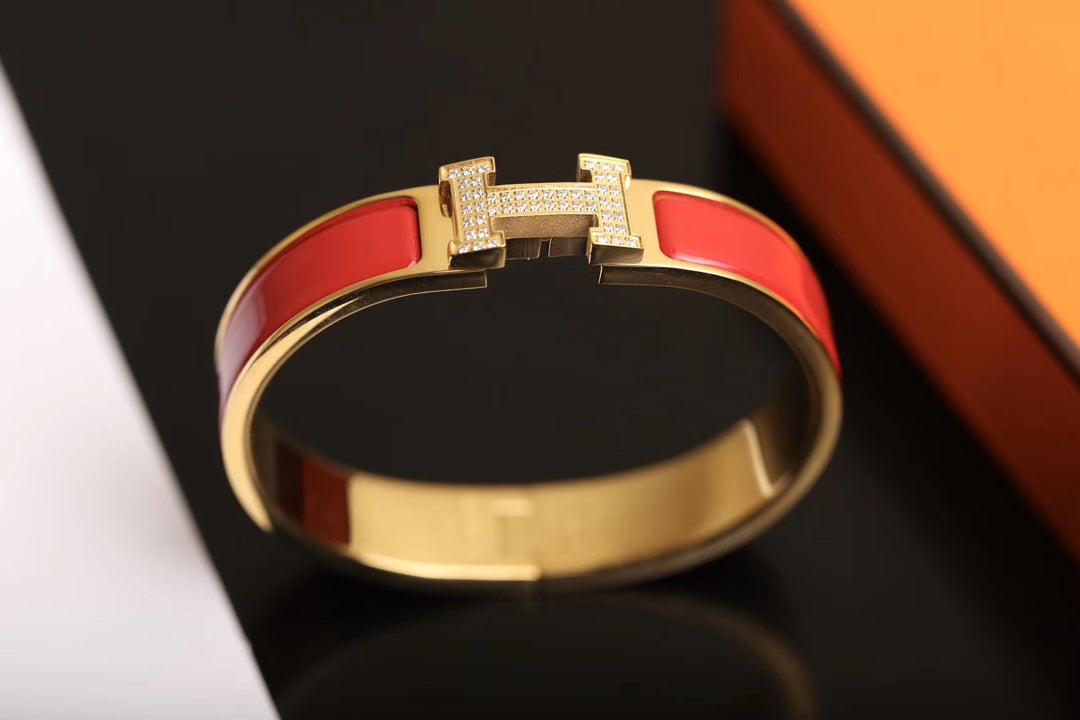 [Imperial] H BRACELET GOLD DIAMOND