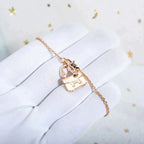 [Imperial] AMULETTE PEDANT ROSE GOLD NECKLACE
