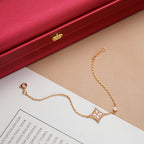 [Imperial] STAR 1 DIAMOND PINK GOLD BRACELET