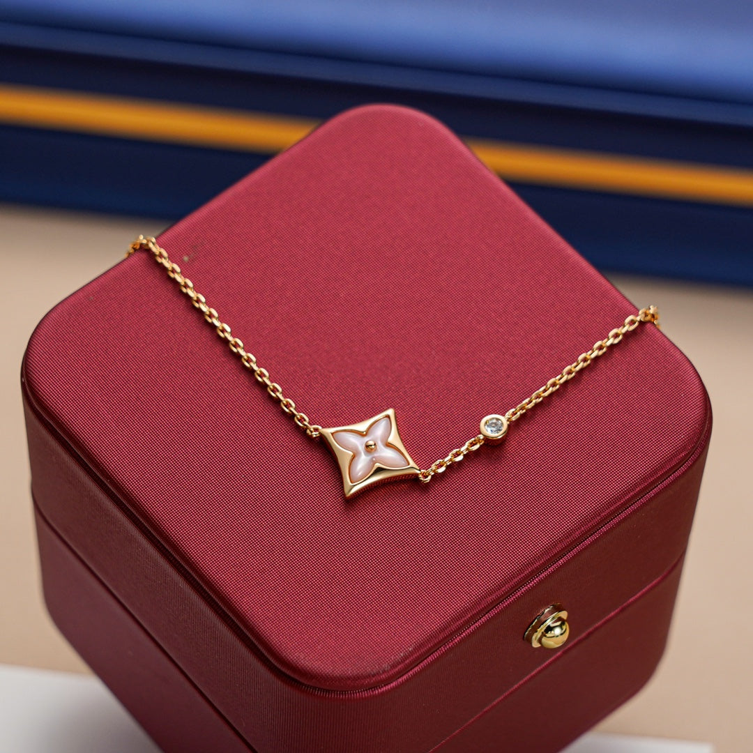 [Imperial] STAR 1 DIAMOND PINK GOLD BRACELET