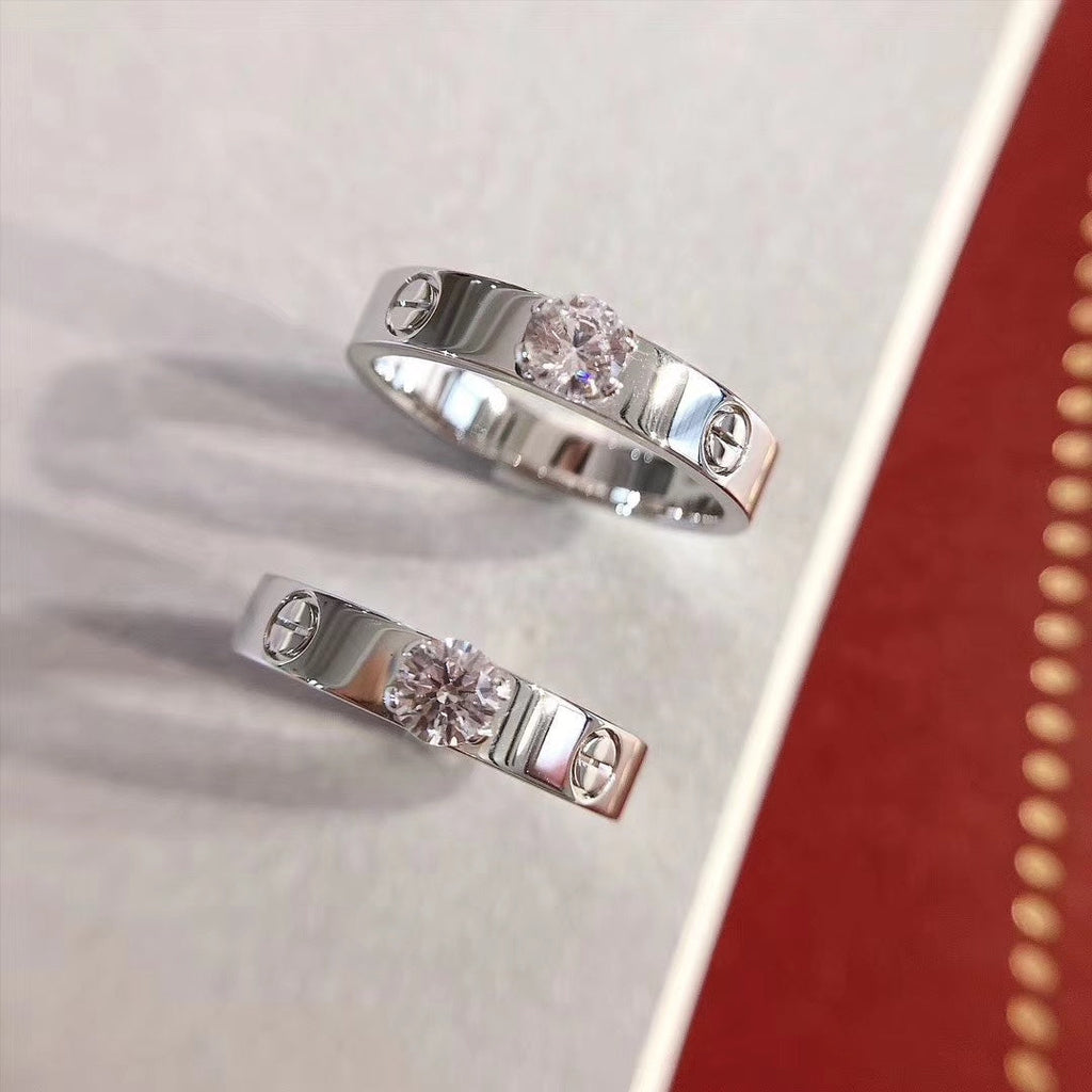 [Imperial] LOVE RING 3.6MM 1 BIG DIAMOND