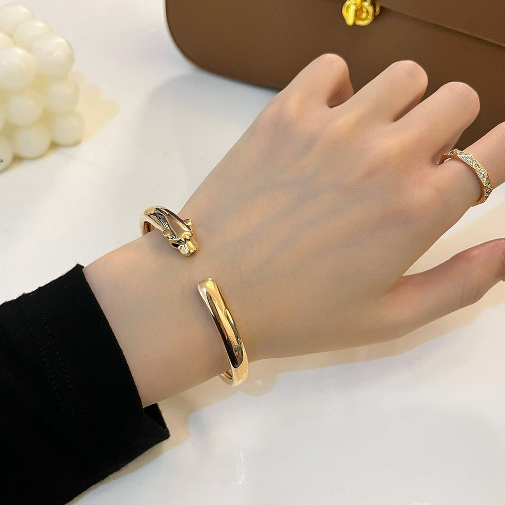 [Imperial] PANTHERE GOLD OPEN BRACELET