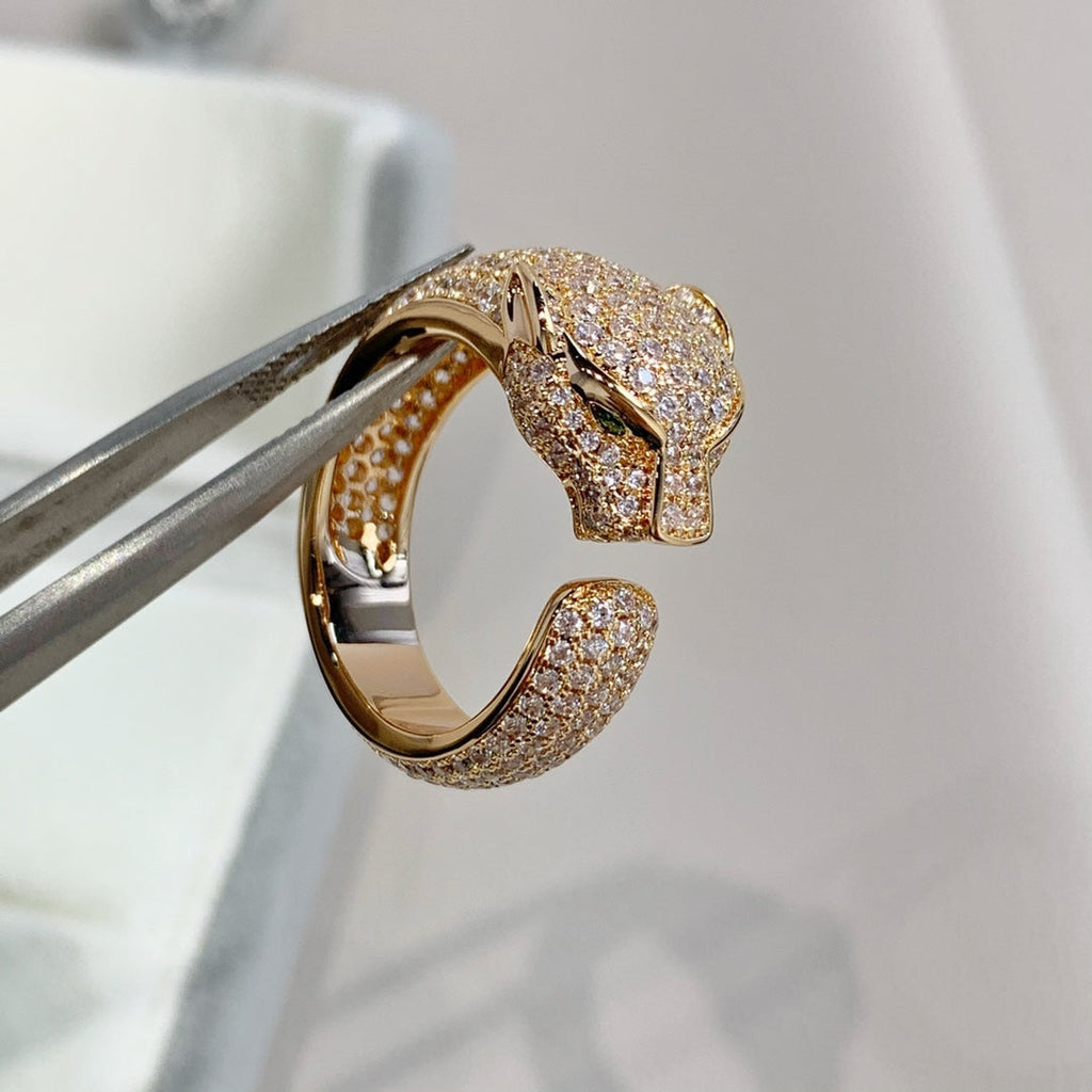 [Imperial] PANTHERE PINK GOLD DIAMOND RING