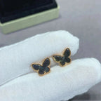 [Imperial] BUTTERFLY DARK MOP  EARRINGS