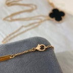 [Imperial] CLOVER 25MM NECKLACE GOLD ONYX