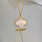 [Imperial] CLOVER 25MM MOP LARGE PENDANT NECKLACE