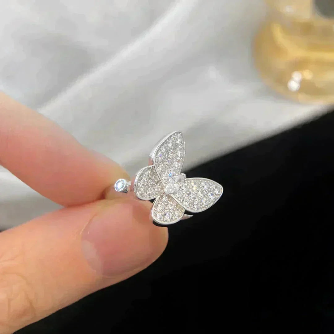 [Imperial] BUTTERFLY DIAMOND RING