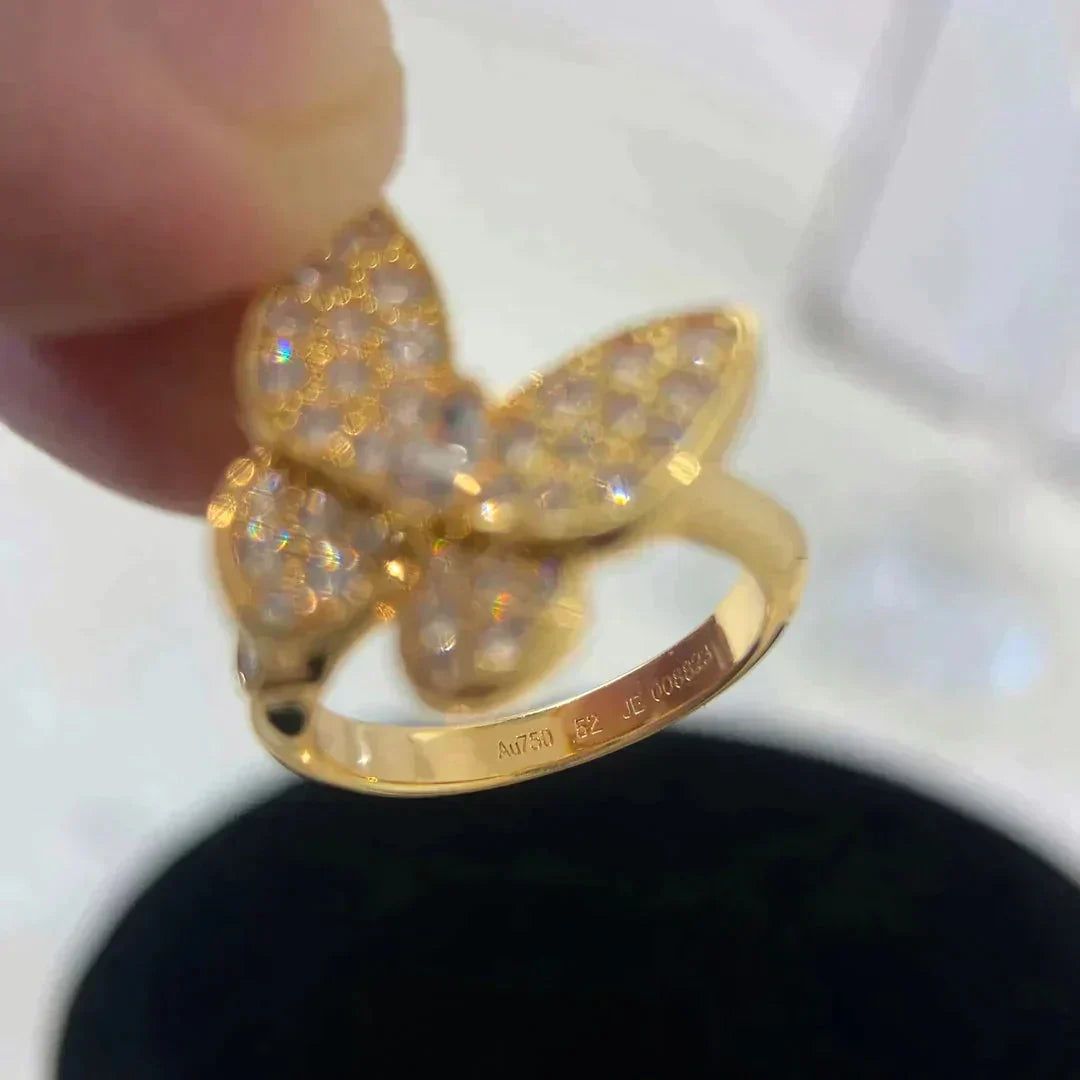 [Imperial] BUTTERFLY DIAMOND RING