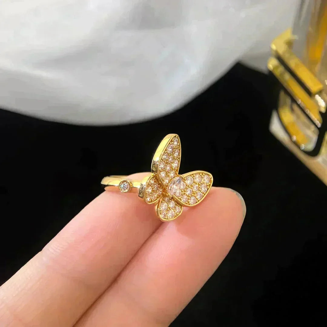 [Imperial] BUTTERFLY DIAMOND RING