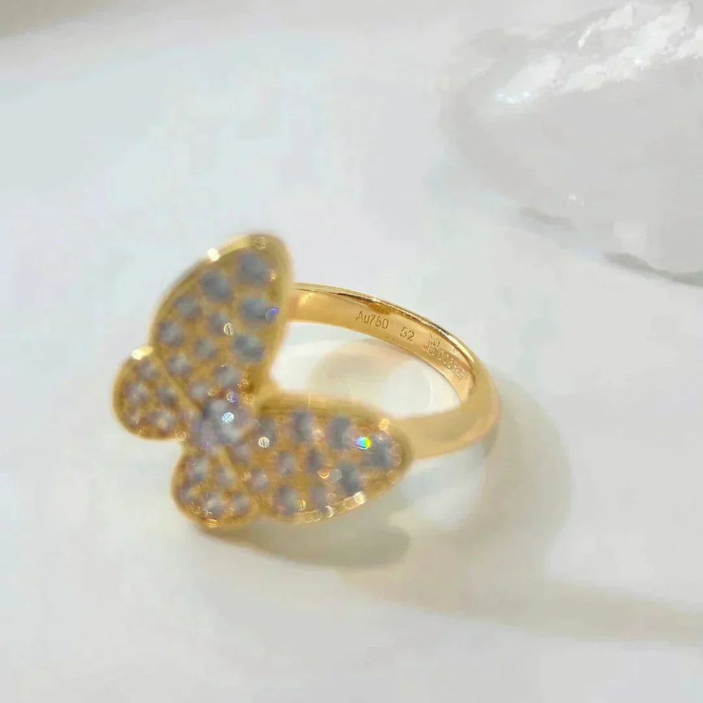 [Imperial] BUTTERFLY DIAMOND RING