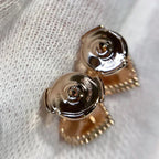 [Imperial] HEART CARNELIAN STUD EARRINGS