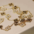 [Imperial] CLOVER 20 MOTIFS LASER DIAMOND NECKLACE