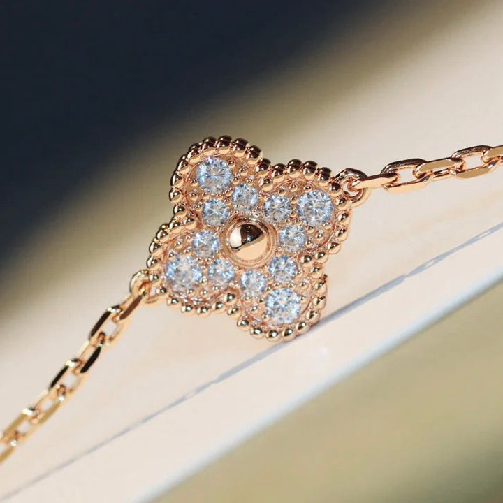 [Imperial] CLOVER 20 MOTIFS LASER DIAMOND NECKLACE