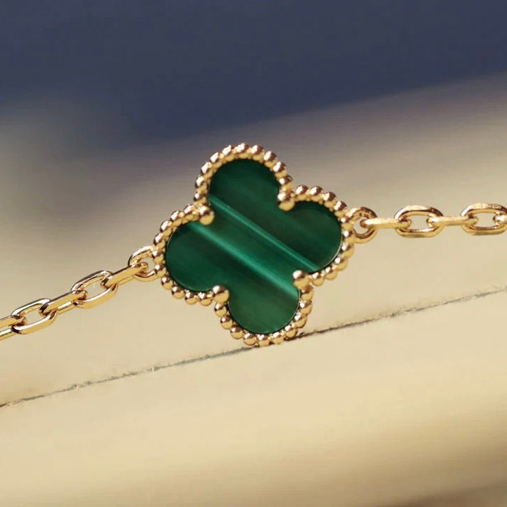 [Imperial] CLOVER 20 MOTIFS MALACHITE GOLD