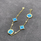 [Imperial] STAR AND SUN TURQUOISE 4 MOTIFS 3 DIAMONDS
