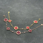 [Imperial] STAR AND SUN CARNELIAN 4 MOTIFS 3 DIAMONDS
