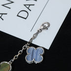 [Imperial] CLOVER BRACELET 5 MOTIFS MOP CHALCEDONY SILVER